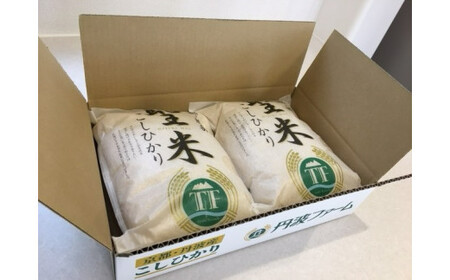 京都府産コシヒカリ 「聖米」 玄米 10kg （5kg×2）【米 お米 玄米 京都府産 ごはん こめ 国産 10キロ 京都府 京都 綾部市 】