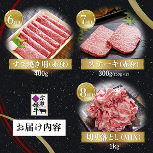 【定期便・毎月12回お届け】 京都姫牛 焼肉 すき焼き ハンバーグ ローストビーフ 牛肉