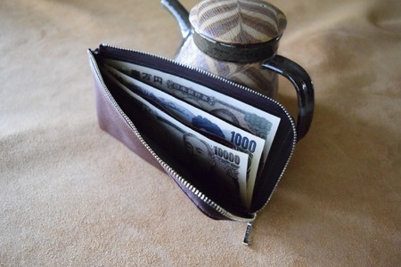 L字ファスナー本革長財布 タバコ 【 イタリアンレザー 長財布 長財布 長財布  長財布 長財布 長財布】