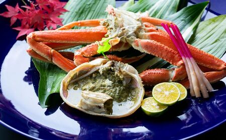 茹で松葉蟹 特上 1杯（1,200g級）〈11月中旬～2026年3月末頃発送〉 蟹 カニ かに 松葉蟹 松葉ガニ ズワイガニ ボイル