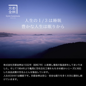 ＜京都金桝＞京都亀岡産 羽毛 肌ふとん Eプラス☆ハンガリー産ホワイトグースダウン93％使用 カラー：アイボリー ≪羽毛布団 春夏 軽量 快眠 ふるさと納税羽毛布団 新生活羽毛布団 羽毛布団 寝具 掛けふとん 布団 掛布団 羽毛ふとん 寝具 羽毛布団 寝具 羽毛ふとん 寝具 羽毛布団≫ 