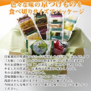 緊急支援品 京 お漬物処やました 冬の京漬物17品詰め合わせ 京野菜 漬物 数量限定 先行予約 11月上旬頃より順次発送 京都府亀岡市 ふるさと納税サイト ふるなび