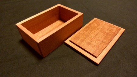 木の香アート『まどころ』 洋桜の小さな整理箱   