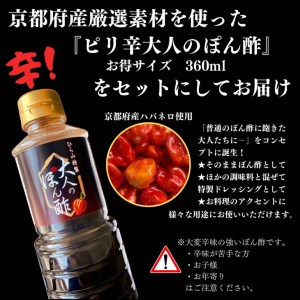 牛肉 京都府黒毛和牛ローススライス 500g+ピリ辛ぽん酢セット 生活応援 京の肉 ひら山牛肉 国産牛肉 丹波産牛肉 冷凍牛肉 牛肉