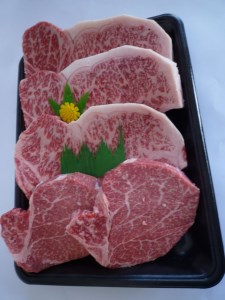 黒毛和牛ヒレステーキ・サーロインステーキ ひら山