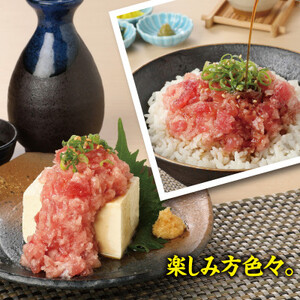 本鮪入まぐろたたき100g×10パック_魚介・海産物   _【配送不可地域：離島】【1521131】