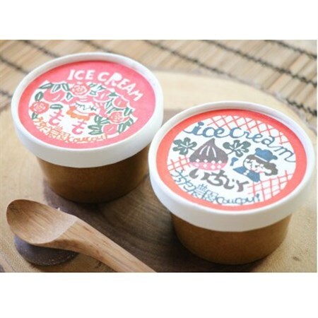 オリジナルアイスクリーム【 甘熟いちじく・桃2種 】6個詰め合わせセット_菓子・スイーツ アイス・ジェラート  _【配送不可地域：離島】【1569361】