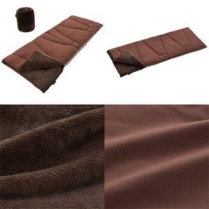 丸洗いソフトタッチシュラフ・-4　アウトドアやキャンプ、防災でも大活躍の寝袋!　72600530【1663746】