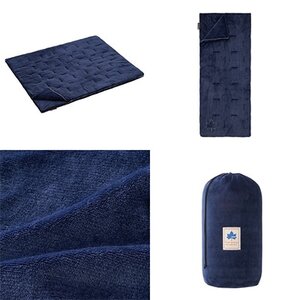 丸洗いやわらか あったかシュラフ・2 アウトドアやキャンプ、防災でも大活躍の寝袋!　72683062【1663791】