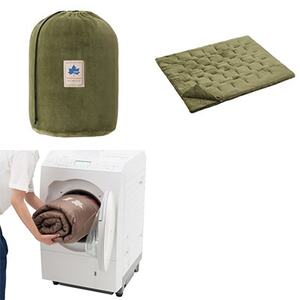 丸洗いやわらか あったかシュラフ・-2　アウトドアやキャンプ、防災でも大活躍の寝袋!72683060【1663792】