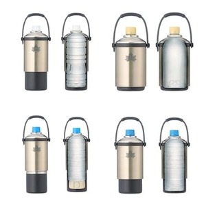 真空「温・冷」ペットボトルシリンダー アウトドアでも使えるペットボトルホルダー! 81287640【1664326】