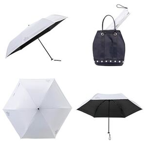 ソーラーブロック日傘・コンパクト(晴雨兼用)通勤、通学でも使えるアウトドア日傘! 81336745【1664375】