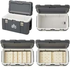 サーモテクト 氷点下クーラー タフ50 大型クーラーボックス、BBQやアウトドアで!81670130【1664391】