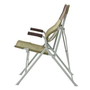 LOGOS Life バックホールドチェア(ブラウン)キャンプやアウトドアで活躍!　73173068【1665121】