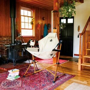 Tradcanvas ゆらゆらハンモックチェア キャンプやアウトドアでリラックス! 73173159【1665279】