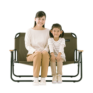 グランベーシック チェアfor2 キャンプやBBQ、アウトドアにぴったりの椅子!　73174034【1666410】