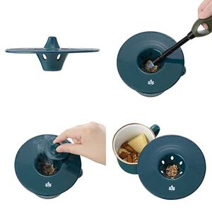 LOGOSの森林 ちょっとスモークするリッド 自宅やアウトドアでお手軽に燻製体験!　81280070【1666925】