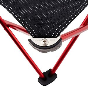 7075キュービックチェア(レッド)300gで超軽量!旅行やアウトドアで大活躍! 73175001【1667153】