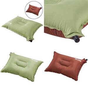 セルフインフレート まくら アウトドアやキャンプだけでなく、登山やピクニックにも! 72884223【1663834】