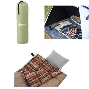 セルフインフレート まくら アウトドアやキャンプだけでなく、登山やピクニックにも! 72884223【1663834】