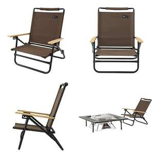 グランベーシック ハイバック囲炉裏チェア アウトドアやキャンプでゆったり座れる椅子!73172022【1663862】