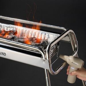 野電 ハンディジェットファン エアマットや浮き輪の空気入れができる充電式ブロアー 81336502【1689642】