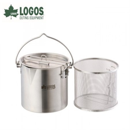 LOGOS フィールダーケトル1500 IHや直火に対応したアウトドアケトル 81210214【1689633】