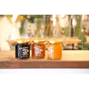 【うちだ農園coucou!】ギフトボックス  城陽の恵み無添加ジャム3個セット_惣菜・加工品 ジャム 缶詰・瓶詰 _【1399758】