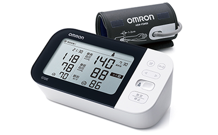 血圧計 オムロン 上腕式血圧計 HCR-7602T e-フィットカフ