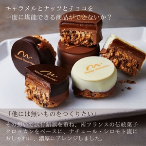 【 チョコレート 】 チョコレートコーティング仕上げ キャラメルクロッカン 5個入 焼き菓子 洋菓子 ギフト