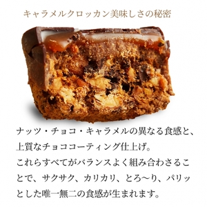 【 チョコレート 】 チョコレートコーティング仕上げ キャラメルクロッカン 10個入 焼き菓子 洋菓子 ギフト