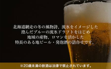 網走ビール彩り【8本】詰合セット（網走市内加工・製造）【 ふるさと納税 人気 おすすめ ランキング  瓶 ビール お酒 瓶ビール 地ビール クラフトビール 地ビール 飲み比べ BBQ 宅飲み 家飲み 晩酌 家計応援 消費応援品 ご当地 プレゼント お中元 お歳暮 ギフト 贈答 北海道 網走市 送料無料 】 ABH020 