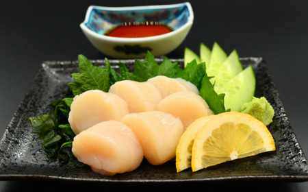 無添加お刺身帆立1箱500g(化粧箱入り) ABAO2193 | 帆立