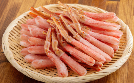 北海道産 冷凍生オオズワイガニポーション7～12本 600g（300g×2） ABR014