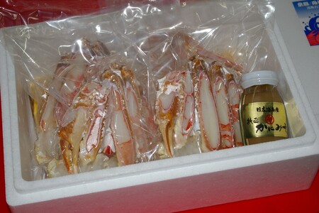 【千翔特製スープ付き】調理済み3Lサイズカニスキセット(5片 約4~5人前)【純正かに味噌付き】カニ