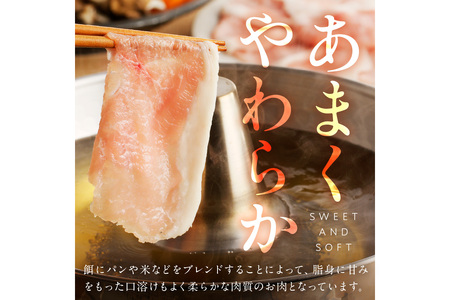 京都産豚スライス（バラ・ロースまたは肩ロース）合計1.2kg 豚肉