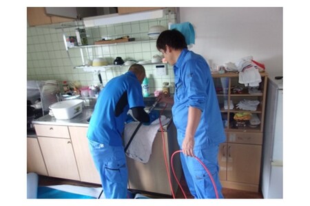 【京丹後市】排水管清掃サービス（建物内）