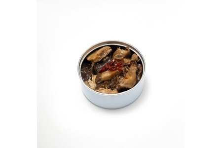 京丹後市産　きのこの缶詰　原木しいたけのオイル煮　3缶セット　1個