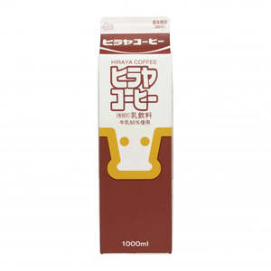 【牛乳】ヒラヤコーヒー １Ｌ 3本入り コーヒー牛乳