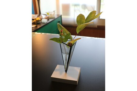 花器 花瓶 三角錐 一輪挿し｜花器｜花瓶