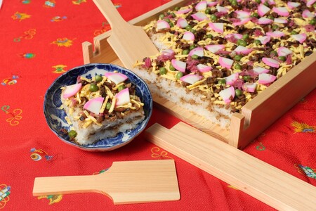 丹後ばら寿司のお料理に最適　新・一升用まつぶた