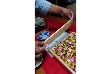 丹後ばら寿司のお料理に最適　新・一升用まつぶた