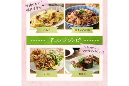 魚屋が漬けるホタルイカの沖漬け　6パック（1パック180g）計約1kg