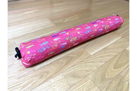 【カバーの色柄が選べる】伝統のふとん屋が作るストレッチ棒　ヨガ　ポール（小）