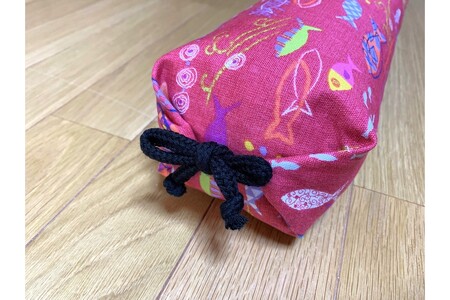 【カバーの色柄が選べる】伝統のふとん屋が作るストレッチ棒　ヨガ　ポール（小）