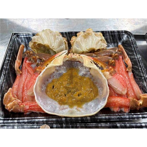 蟹しゃぶセット（兵庫県産蟹約800g×1杯分／蟹味噌付き・カニだし付き）