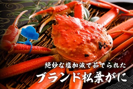 【訳あり！指落ち松葉がに】山陰沖ゆで松葉がに 900ｇ～1ｋｇ 特大サイズ（1月～3月発送）／北畿水産