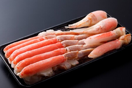 【生食可】鮮度抜群！獲れたての旨さをご自宅に！生本ズワイガニ　ハーフポーション　２肩