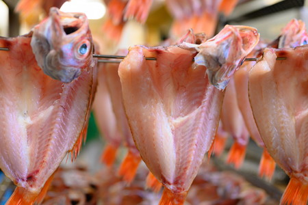 のどぐろ 干物／【海鮮の匠　魚政】のどぐろ一夜干し（ノドグロ、のど黒、アカムツ）300g級使用 干し上がり後 210g以上 3尾セット 干物・一夜干し・のどぐろ 干物セット・干し・中サイズ 冷凍／国産