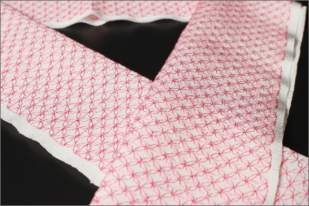 刺繍半衿（半襟）ピンク | 京都府京丹後市 | ふるさと納税サイト「ふる 